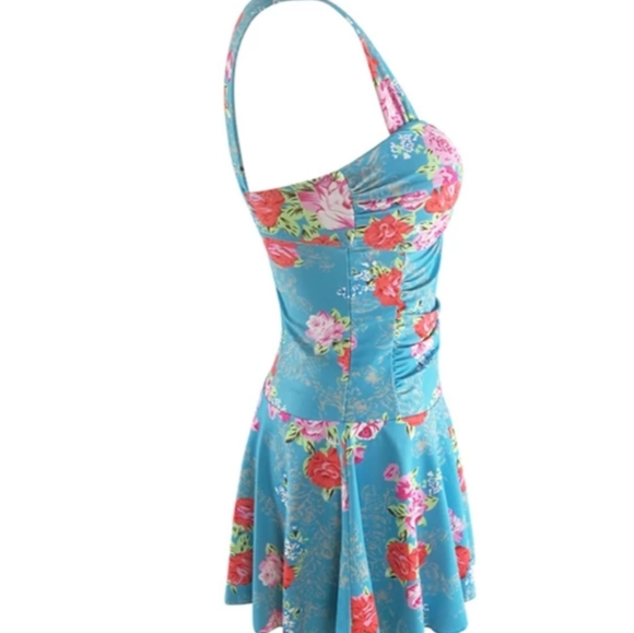 💙NEW!Tropical Oasis Tankini 2 Piece Swimsuit 💙 - Picture 2 of 4